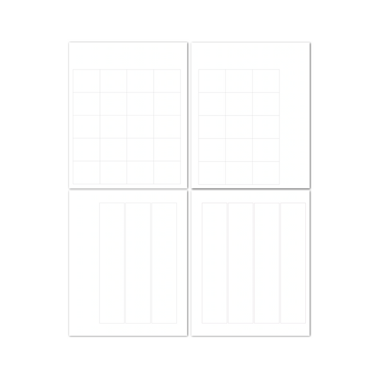 A5 Wide Printed Inserts || Weekly & Monthly