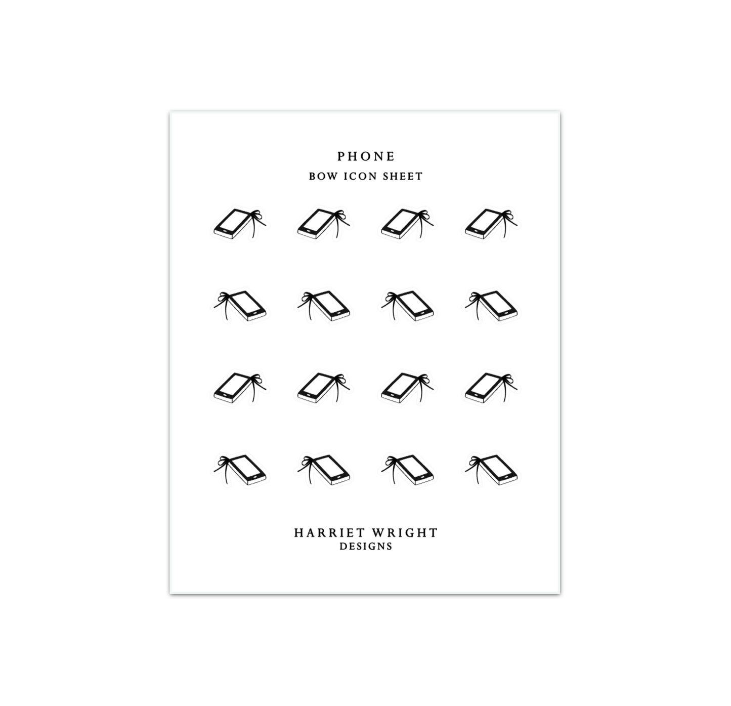Phone || Bow Icon Collection