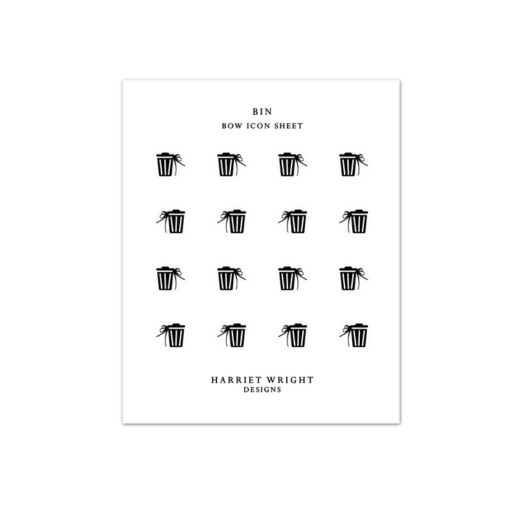 Bin || Bow Icon Collection