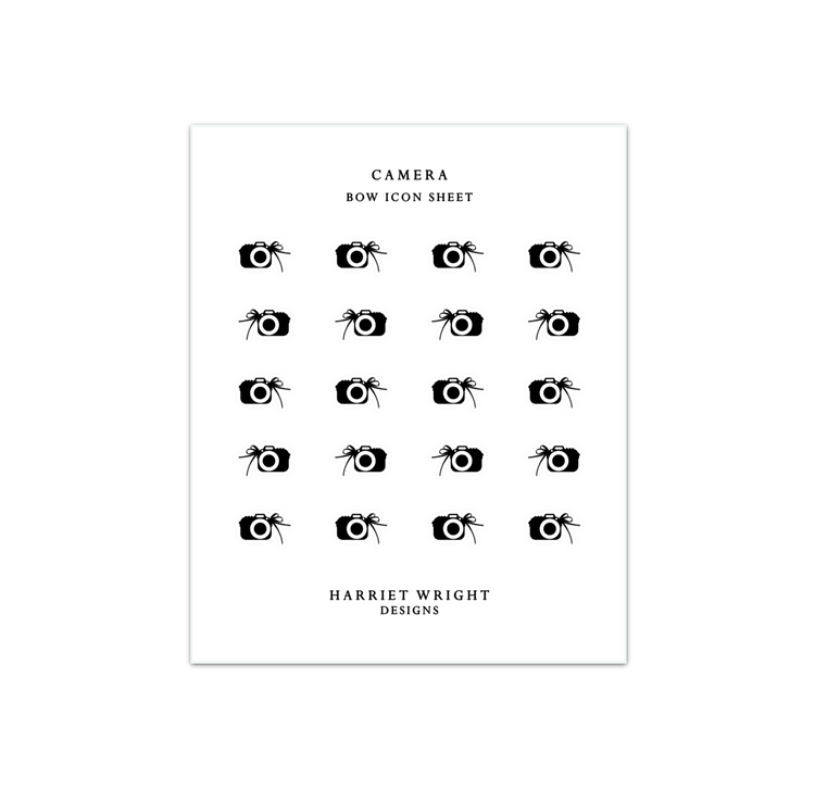 Camera || Bow Icon Collection