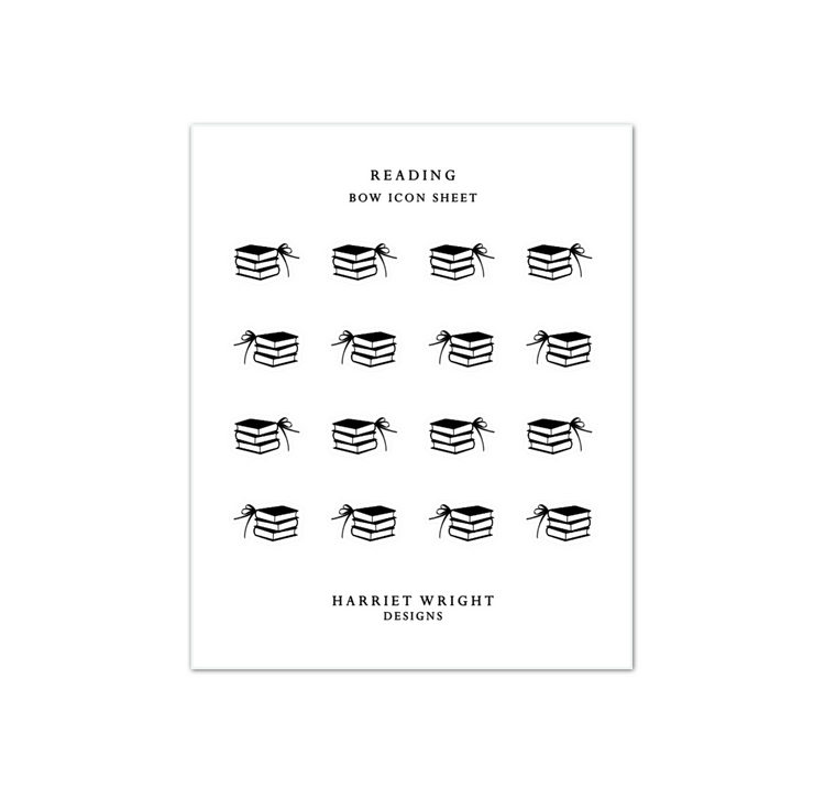 Reading || Bow Icon Collection