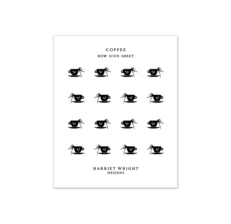 Coffee || Bow Icon Collection