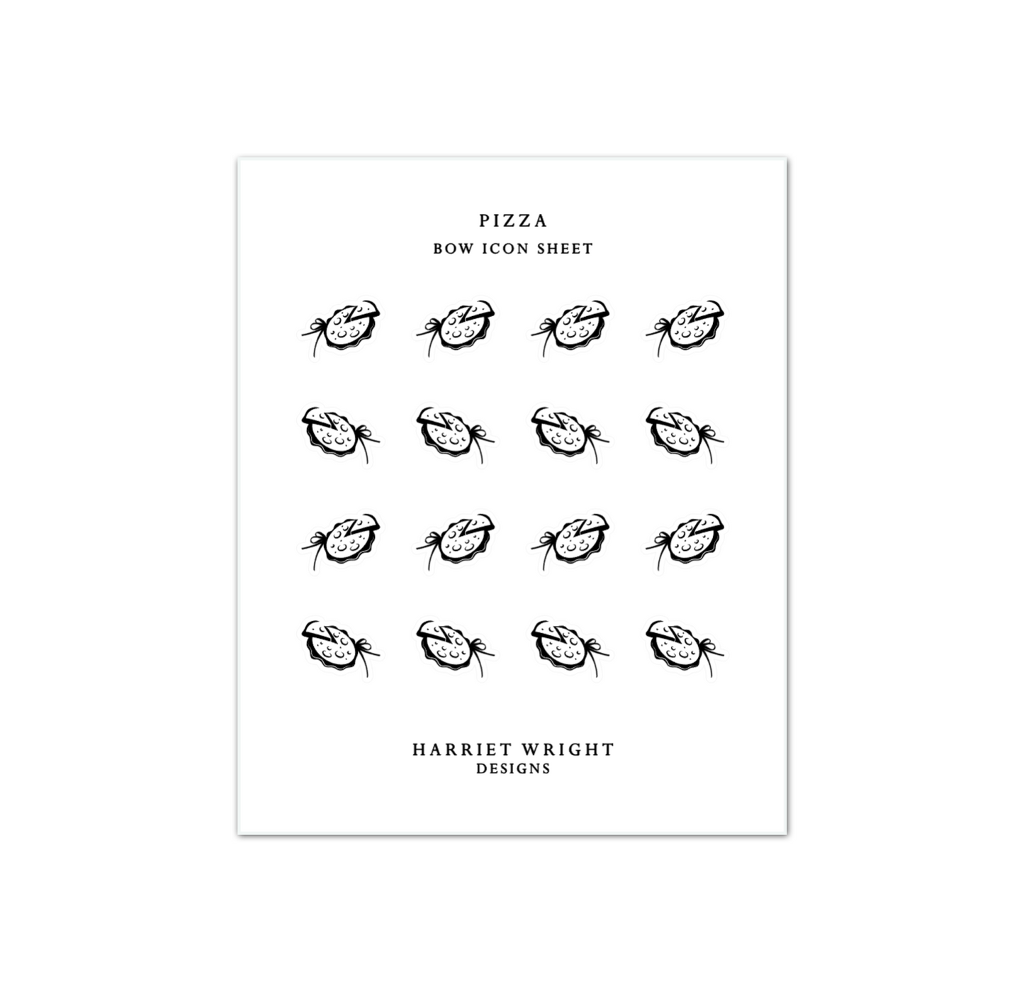 Pizza || Bow Icon Collection