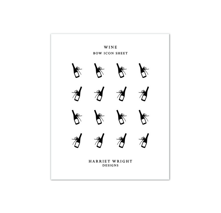 Wine || Bow Icon Collection