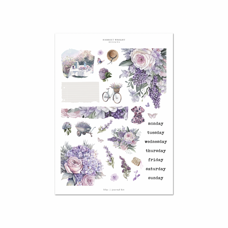 Lilac | Journal Kit