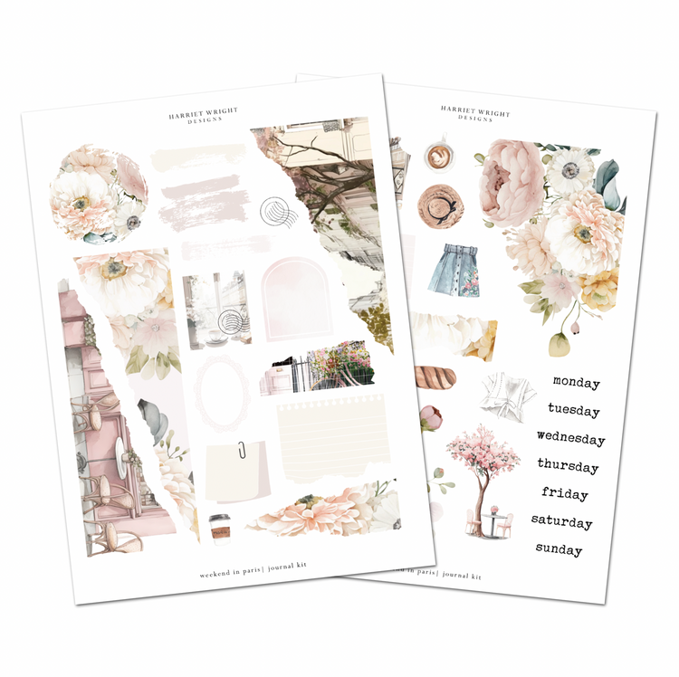 Weekend in Paris | Journal Kit