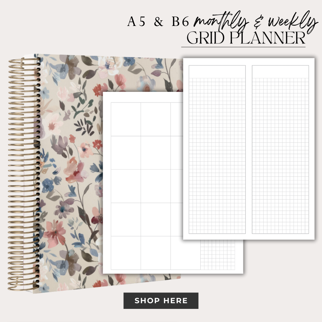 Grid Planner (Monthly & Weekly)