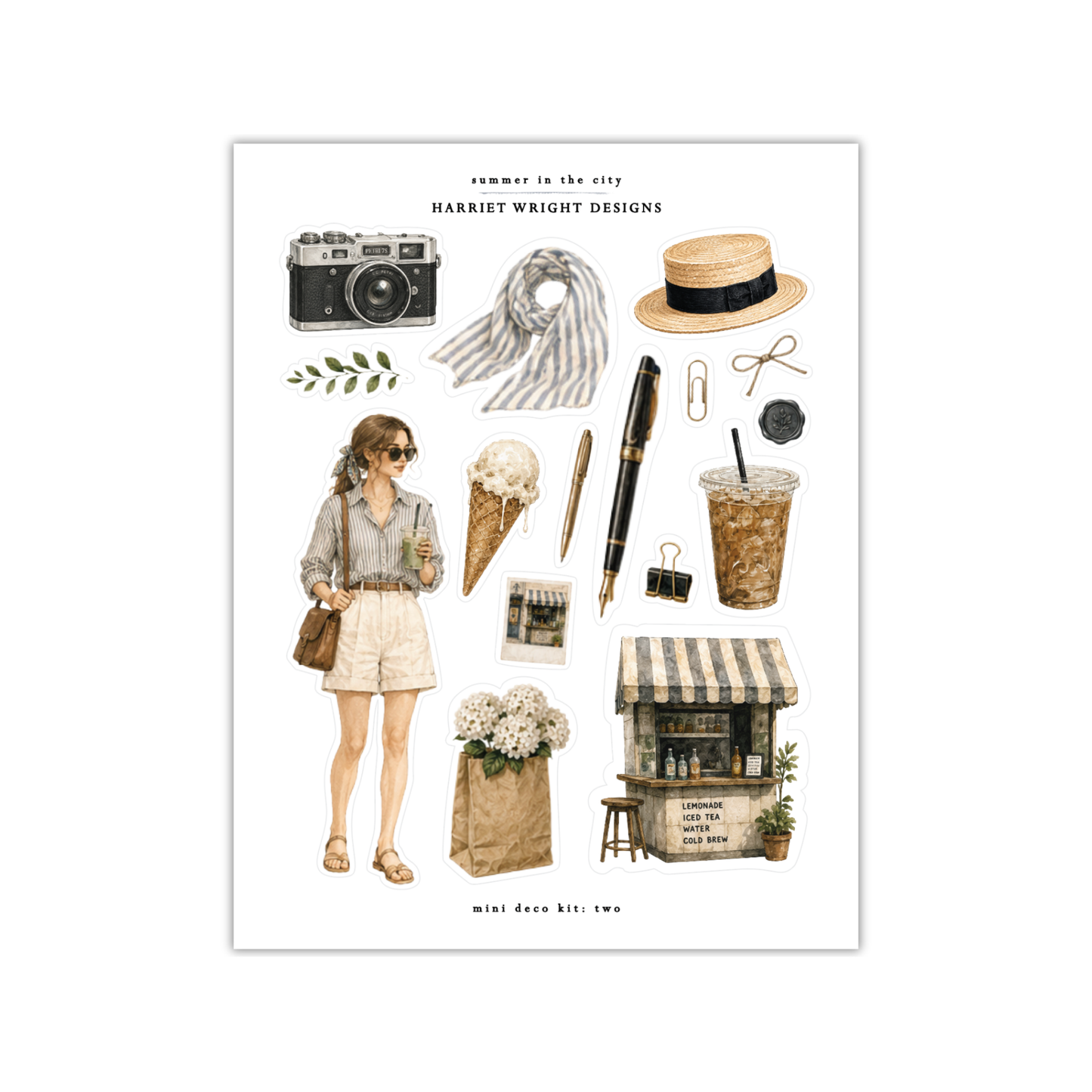 Summer in the City | Mini Decorative Kit