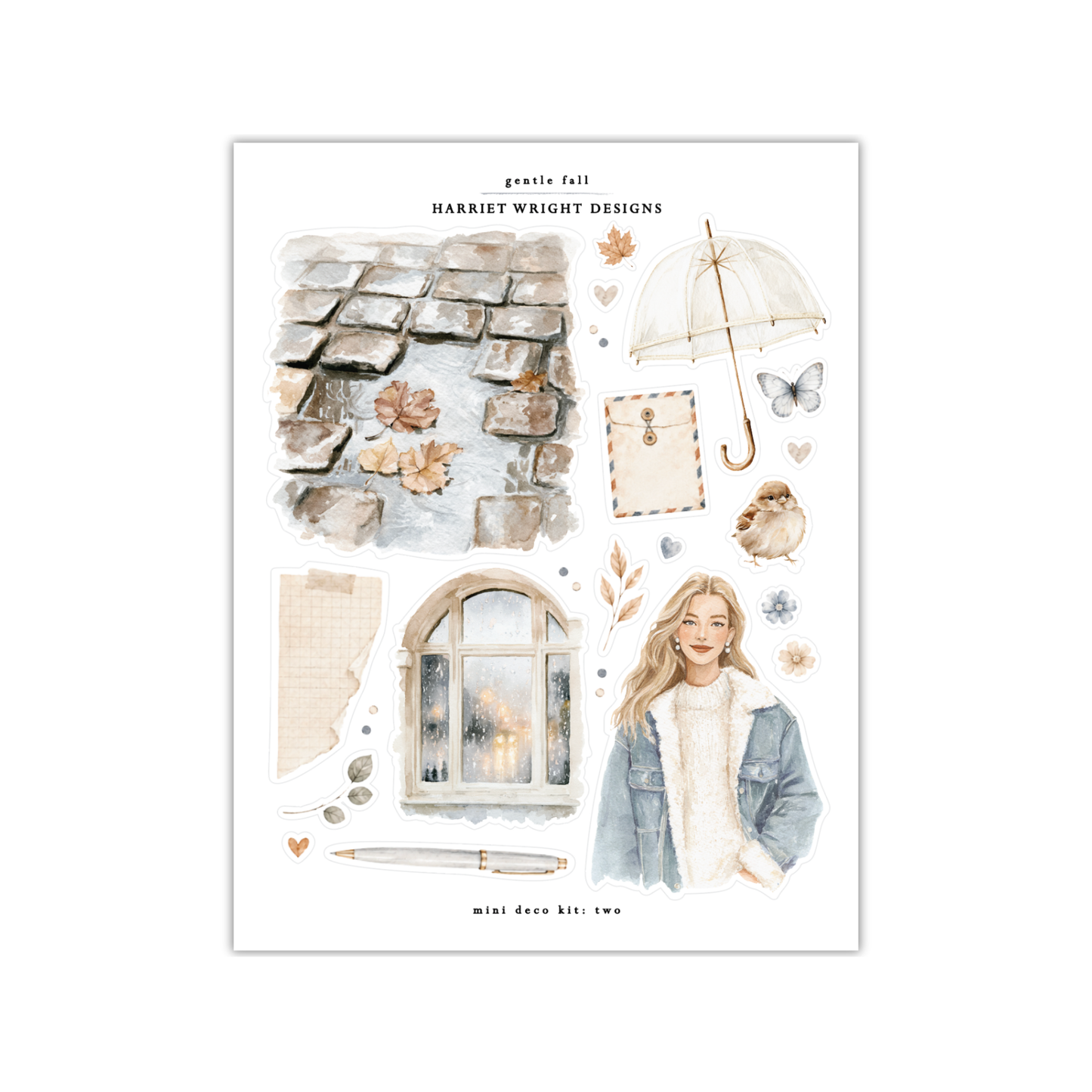 Gentle Fall | Mini Decorative Kit