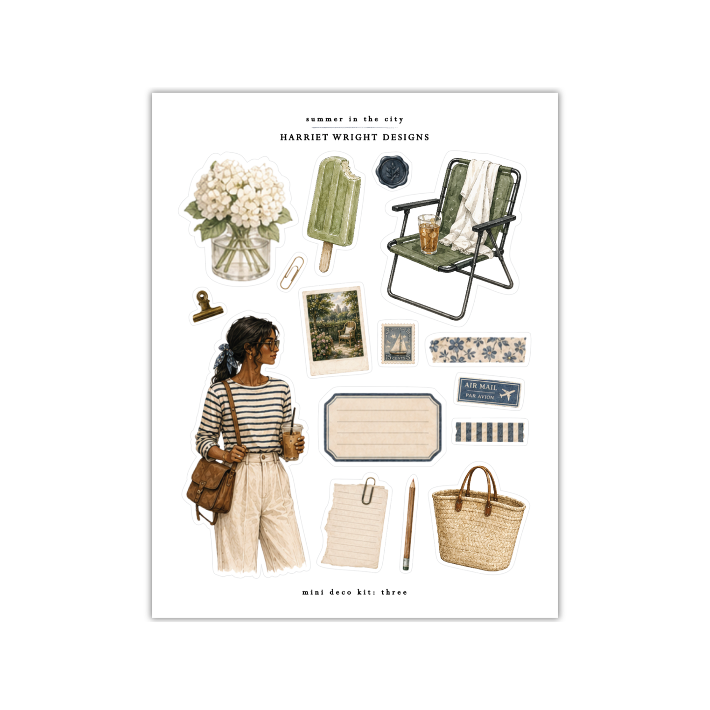 Summer in the City | Mini Decorative Kit