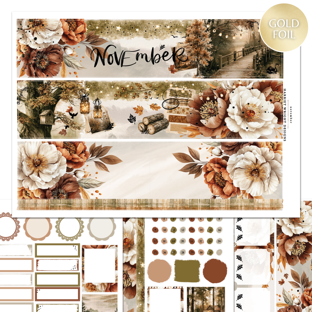 November 2026 | A5 Wide | Monthly Kit
