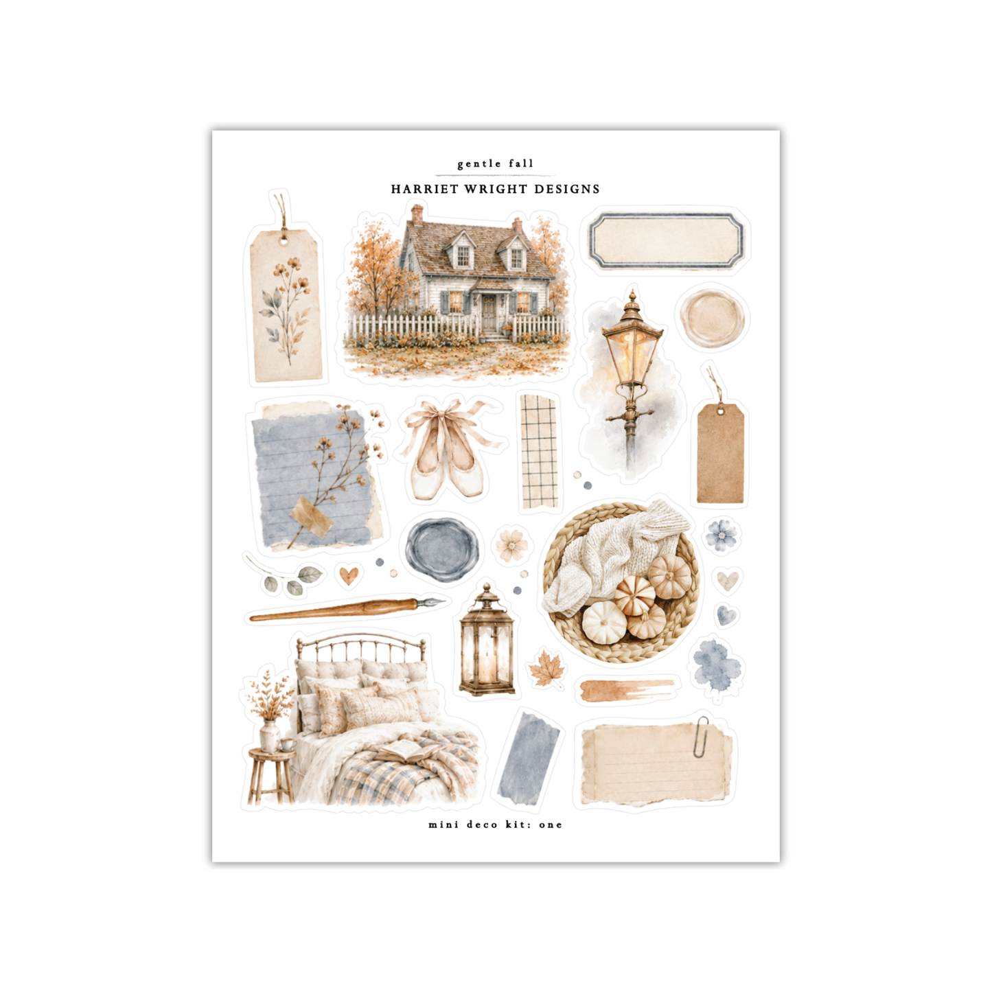 Gentle Fall | Mini Decorative Kit