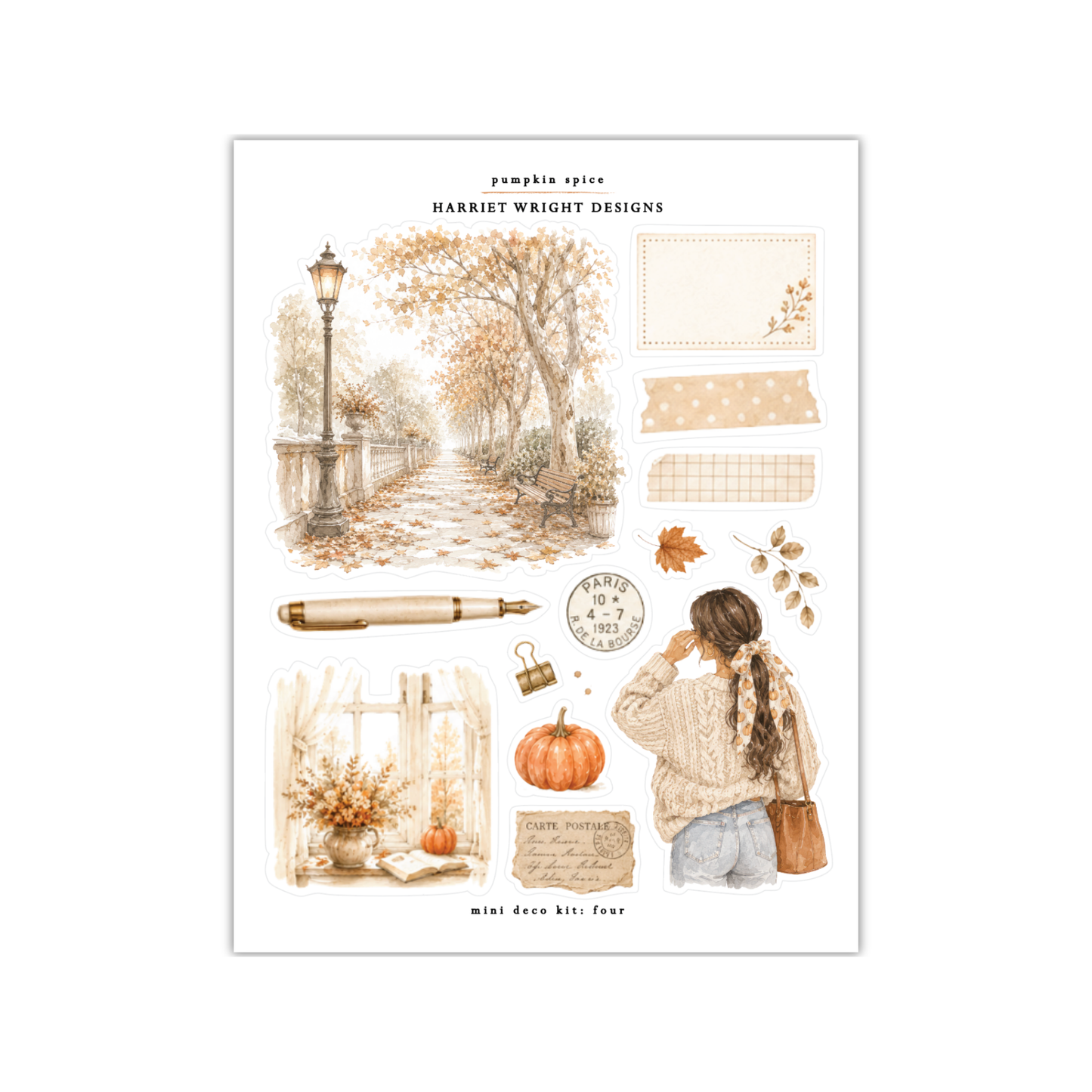Pumpkin Spice | Mini Decorative Kit