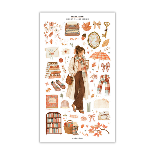 Autumn Journal | Sticker Sheet
