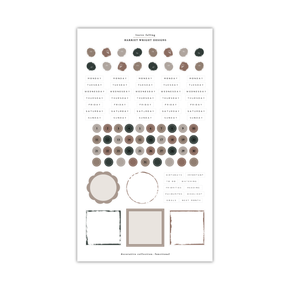 Leaves Falling | Decorative Collection