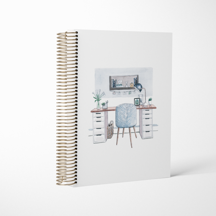 Journal Desk || B6 Vertical Planner