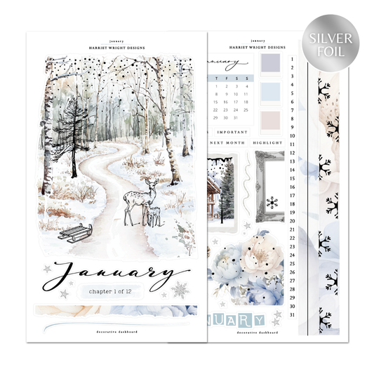 January | Decorative Dashboard (2026)