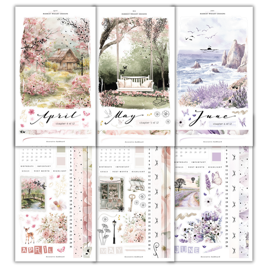 3 Month Bundle (Apr-June) | Decorative Dashboard (2026)