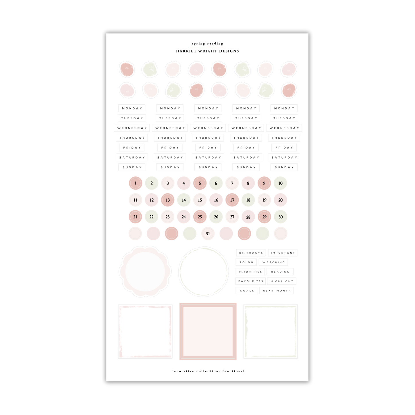 Spring Reading | Decorative Collection