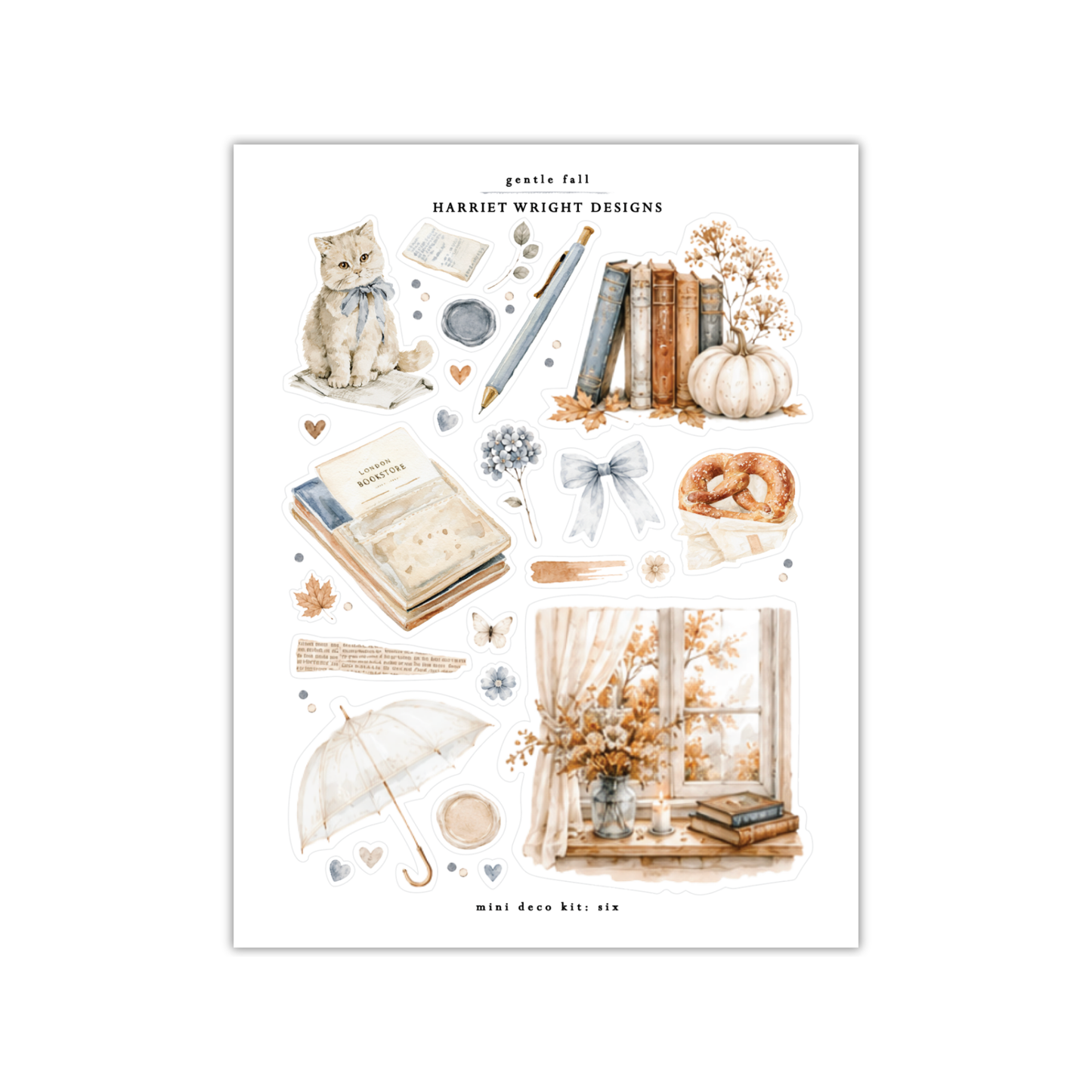 Gentle Fall | Mini Decorative Kit