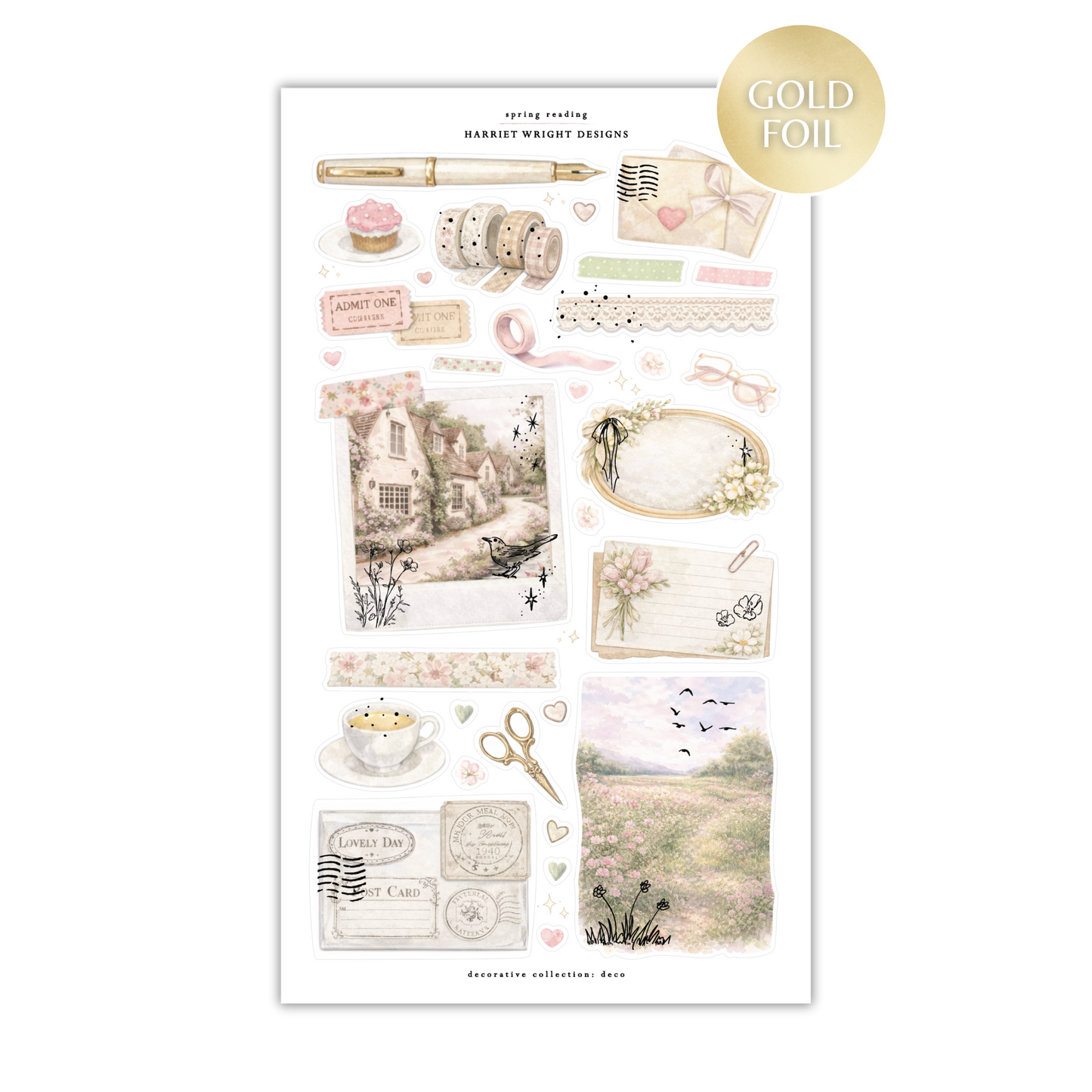 Spring Reading | Decorative Collection