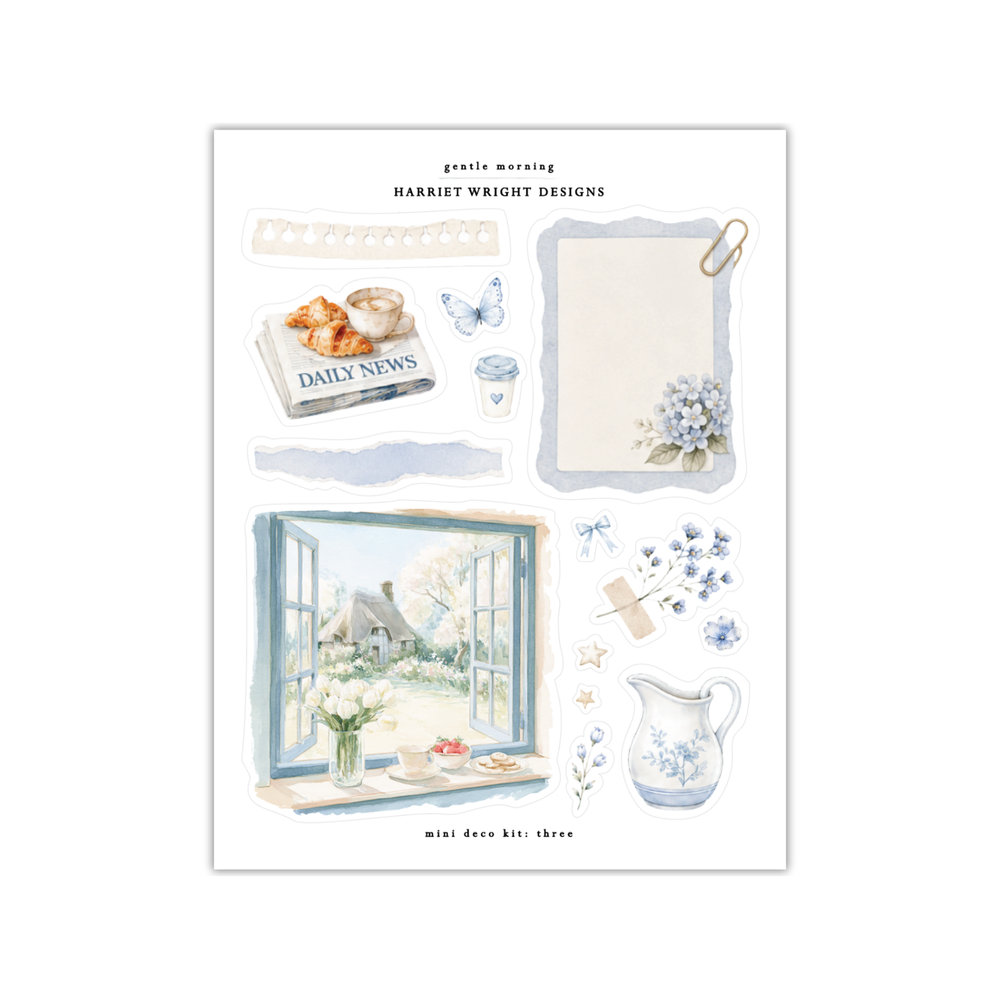 Gentle Morning | Mini Decorative Kit