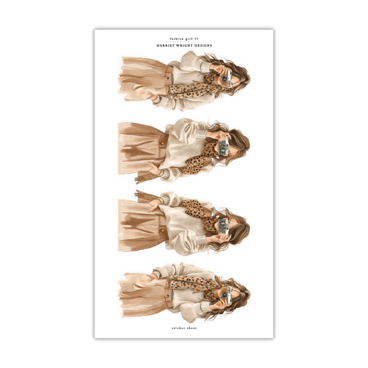 Fashion Girl 31 | Sticker Sheet