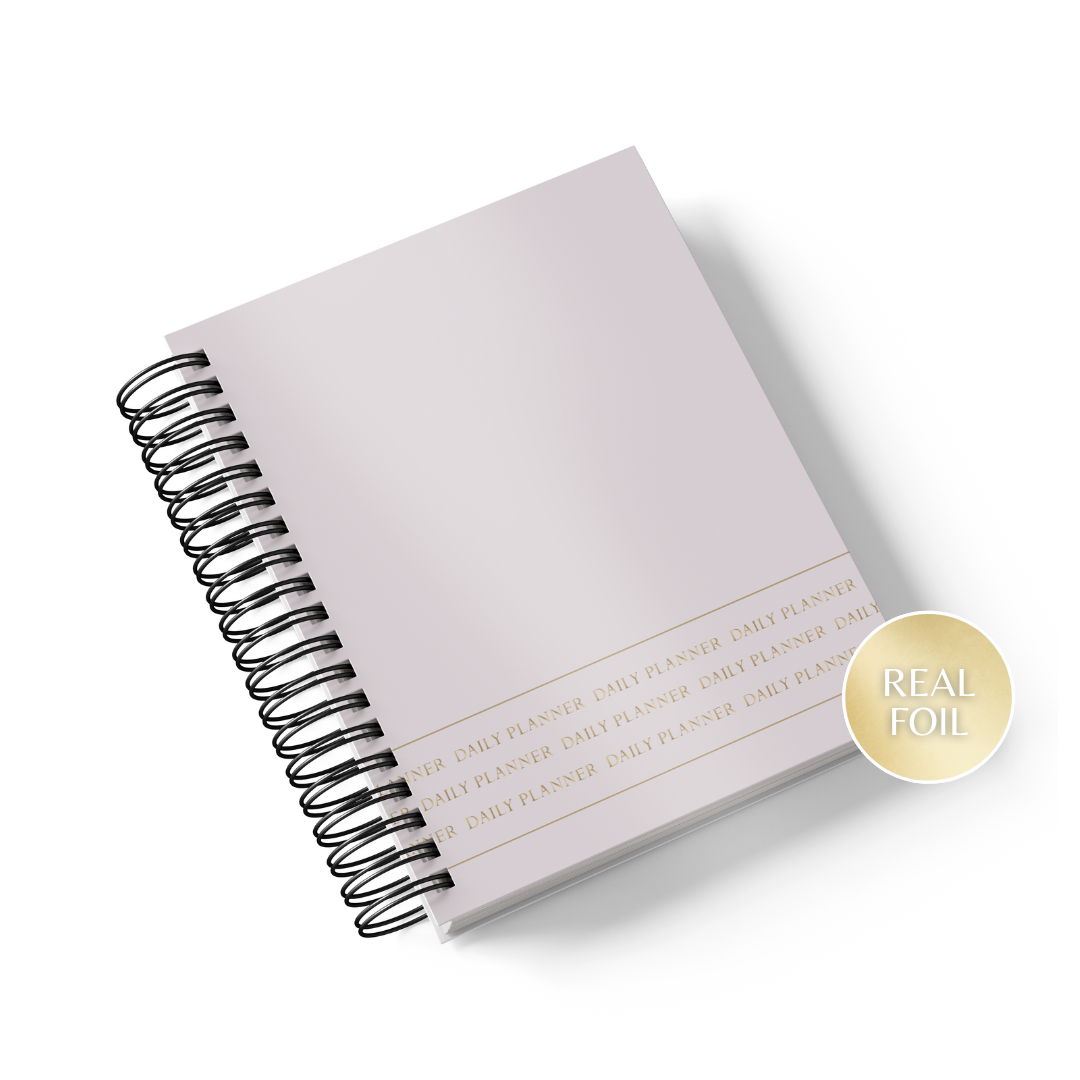 Pink Daily Planner (Lined/Dot/Grid)