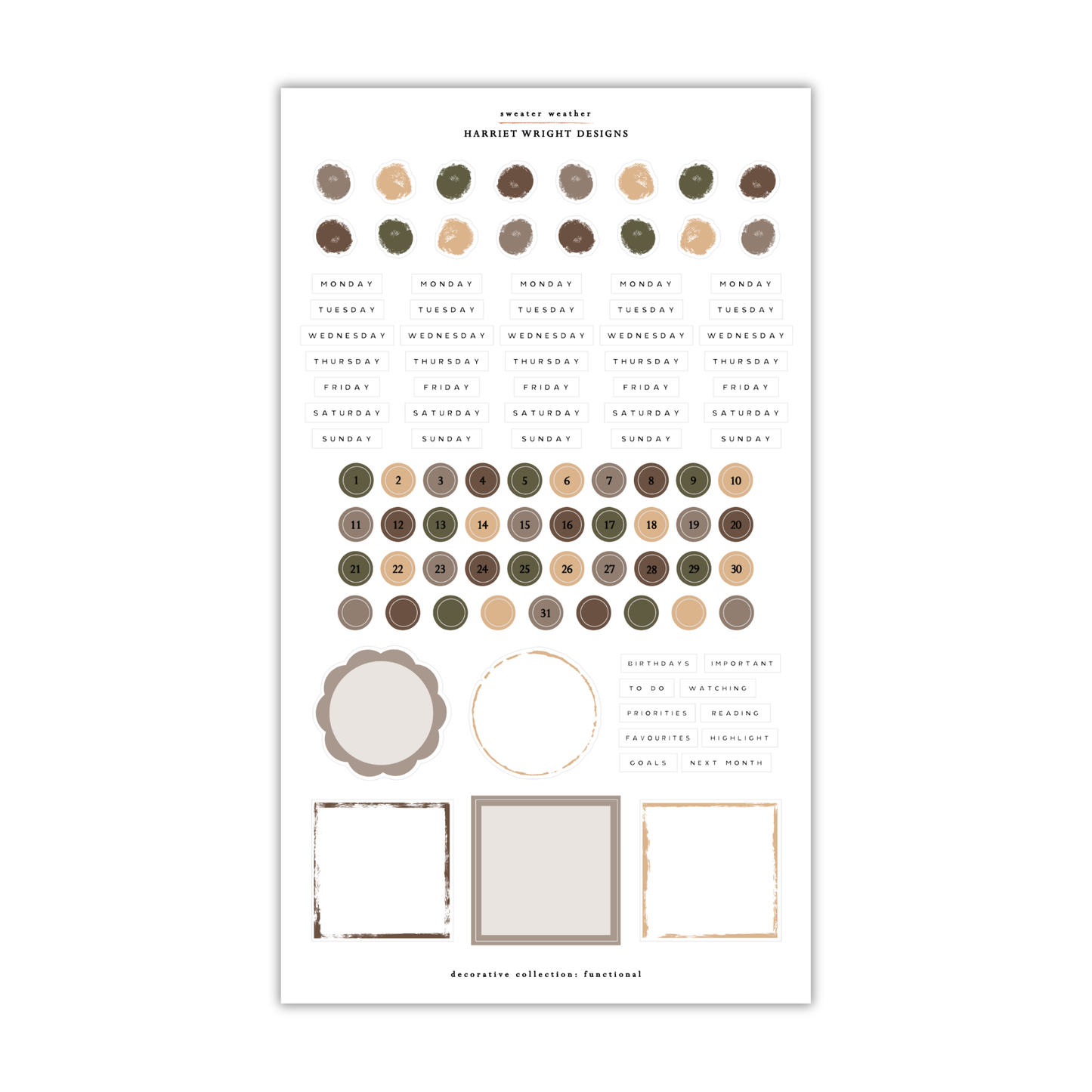 Sweater Weather | Decorative Collection