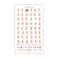 Chibi Essentials (Blonde) | Sticker Sheet