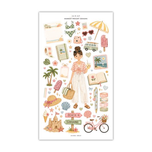 Sea & Surf | Sticker Sheet