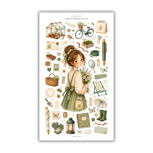 In the Garden | Sticker Sheet