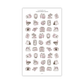 Travel Doodle Icons | Sticker Sheet