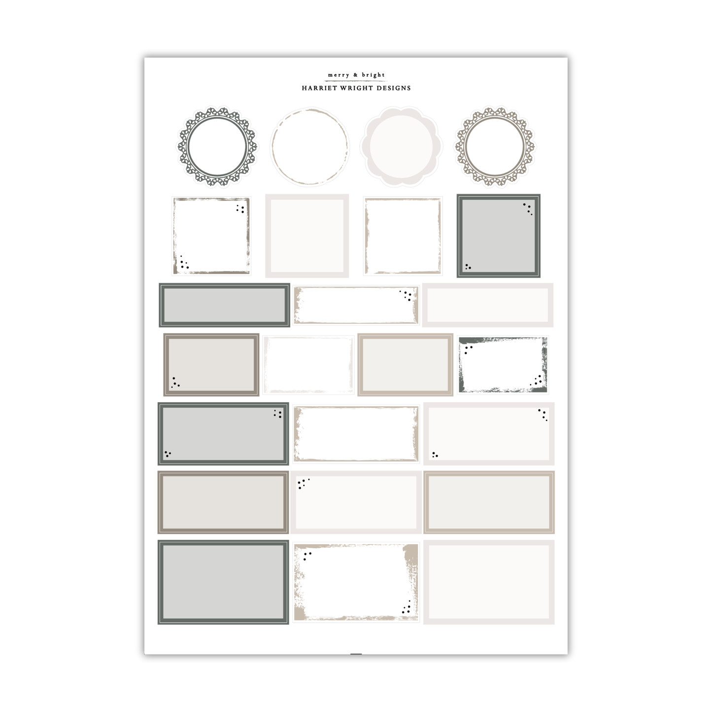 Merry & Bright | Weekly Kit