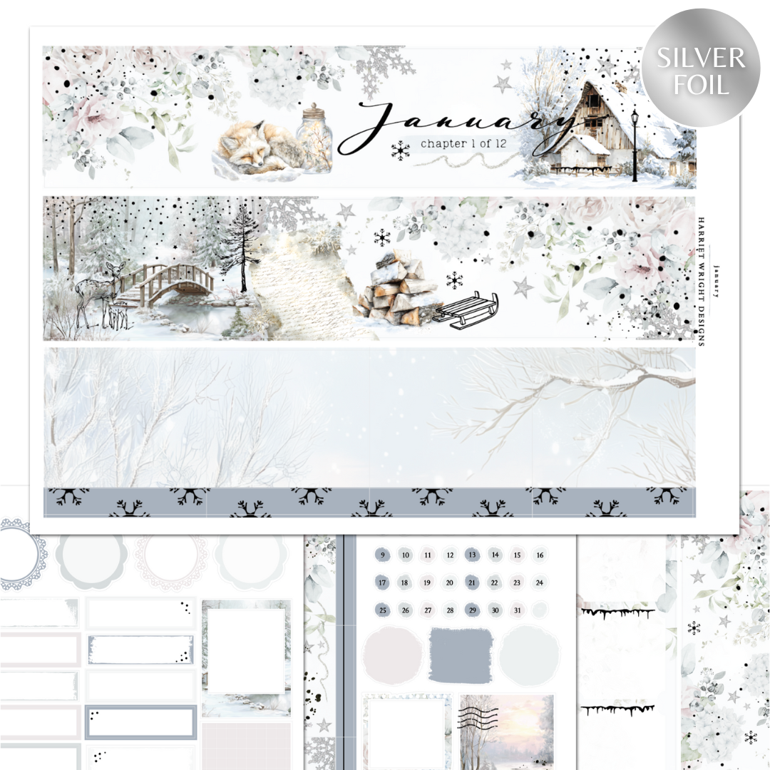 January 2026 | A5 Wide | Monthly Kit