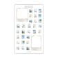 Summer Stamps & Polaroids | Sticker Sheet