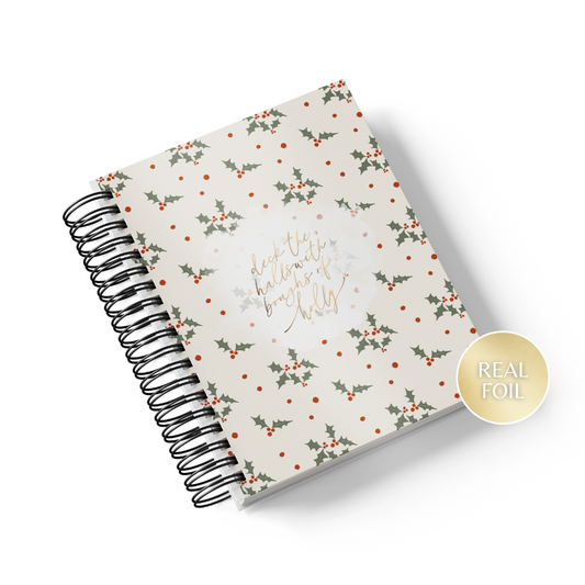 Deck the Halls || A5 Daily & Weekly Planner