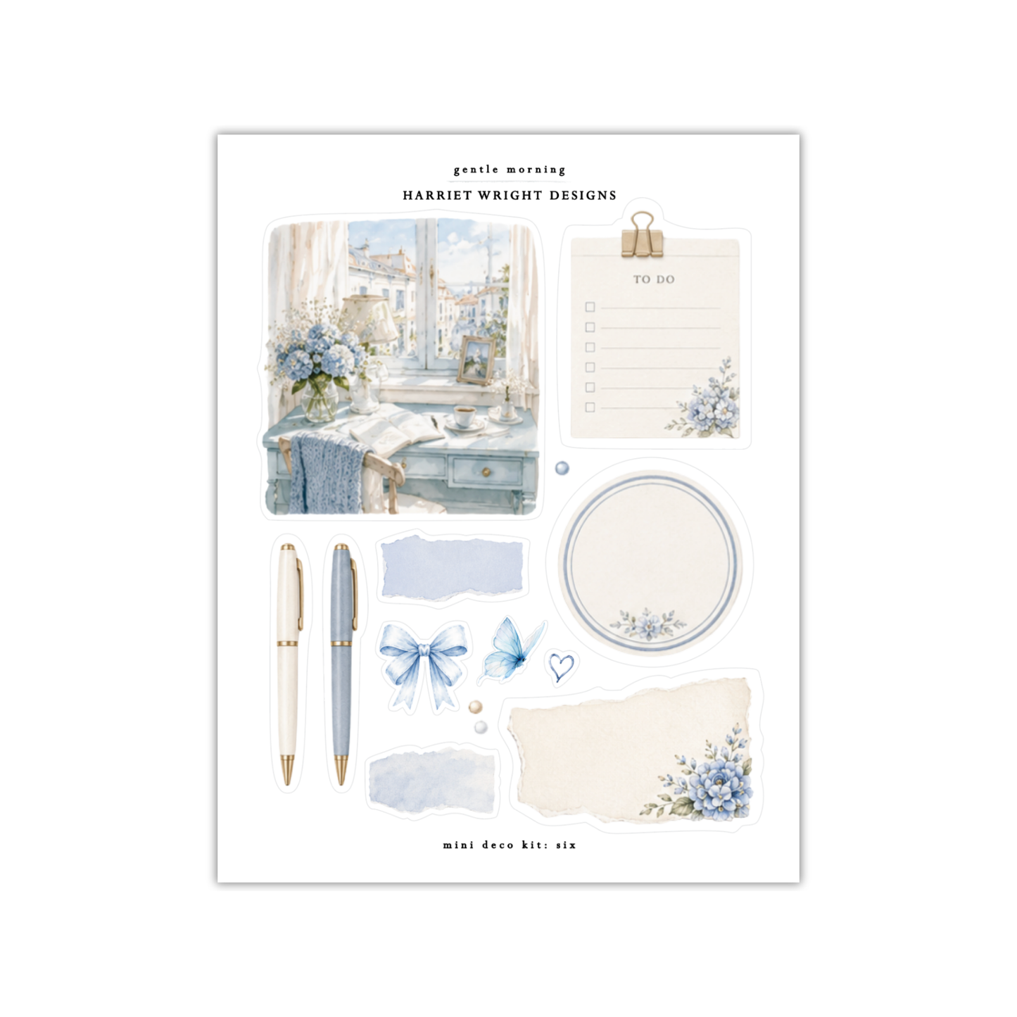 Gentle Morning | Mini Decorative Kit