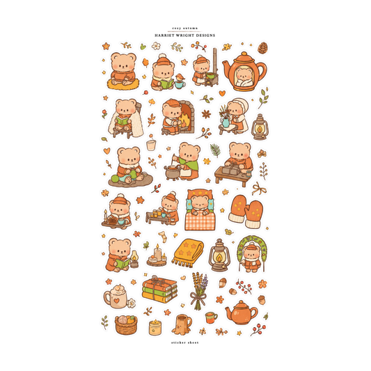 Cozy Autumn | Sticker Sheet