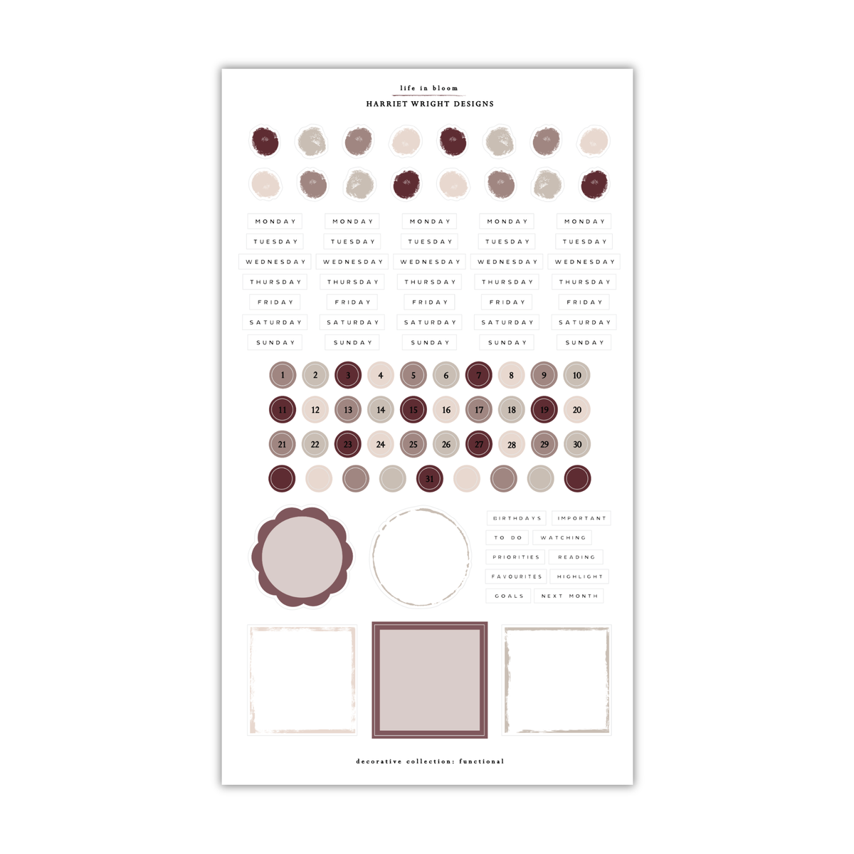 Life in Bloom | Decorative Collection