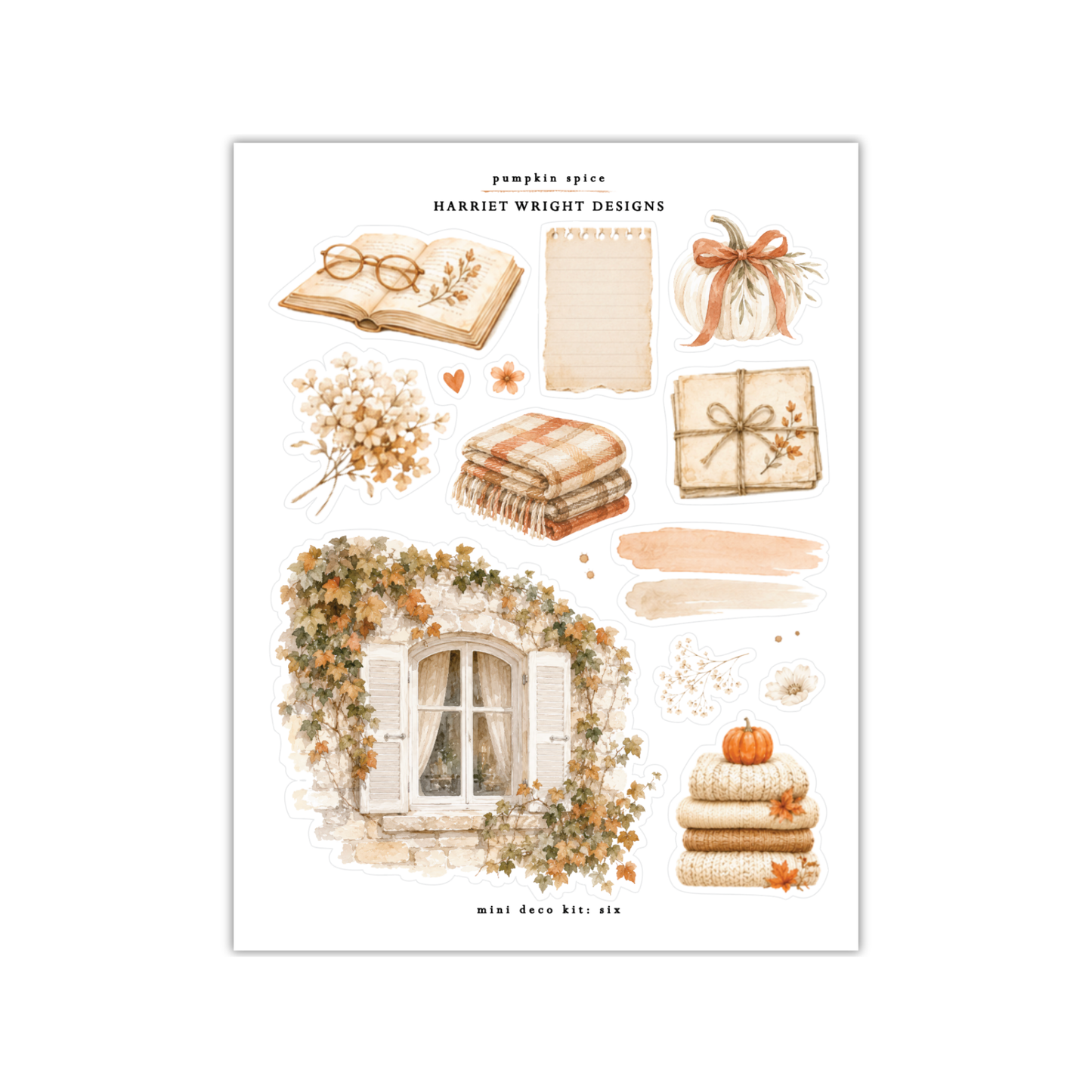 Pumpkin Spice | Mini Decorative Kit