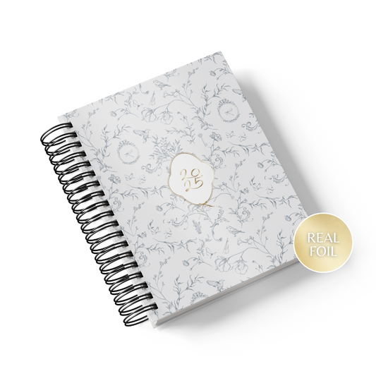 Blue Vintage || A5 Daily & Weekly Planner