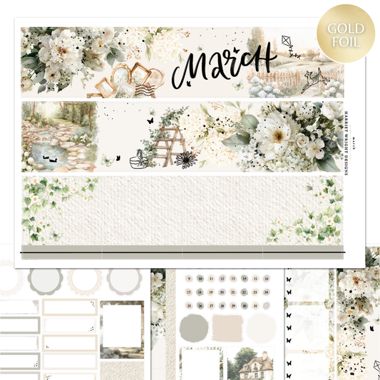 March 2026 | A5 Wide | Monthly Kit