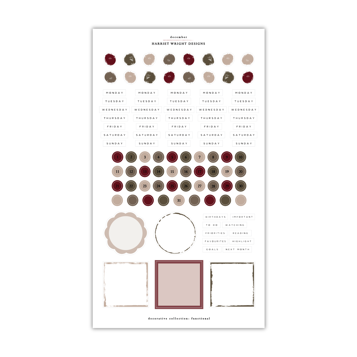 December 2026 | Decorative Collection