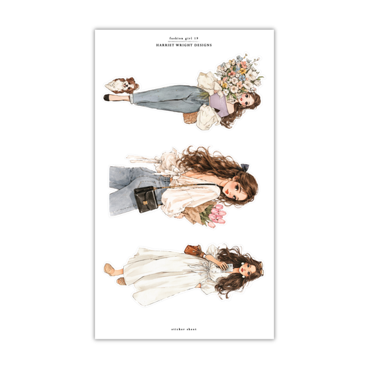 Fashion Girl 19 | Sticker Sheet