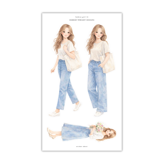 Fashion Girl 16 | Sticker Sheet