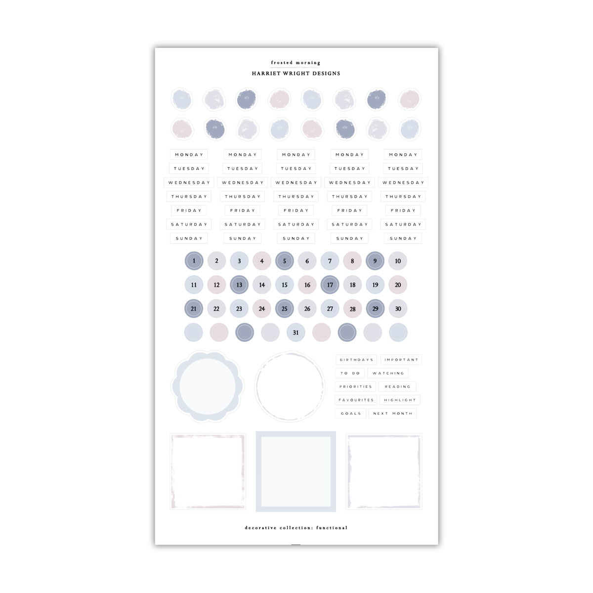 Frosted Morning | Decorative Collection