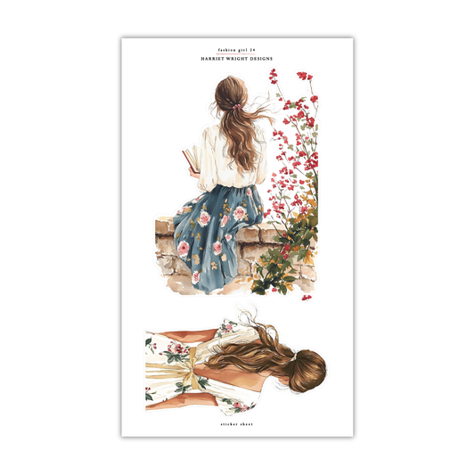 Fashion Girl 24 | Sticker Sheet