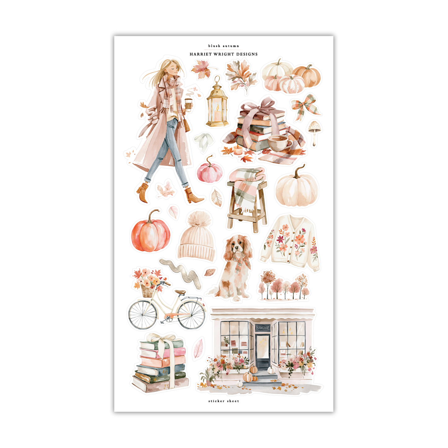 Blush Autumn | Sticker Sheet