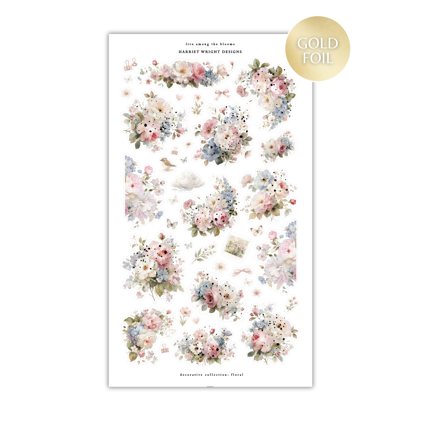 Live Among the Blooms | Decorative Collection